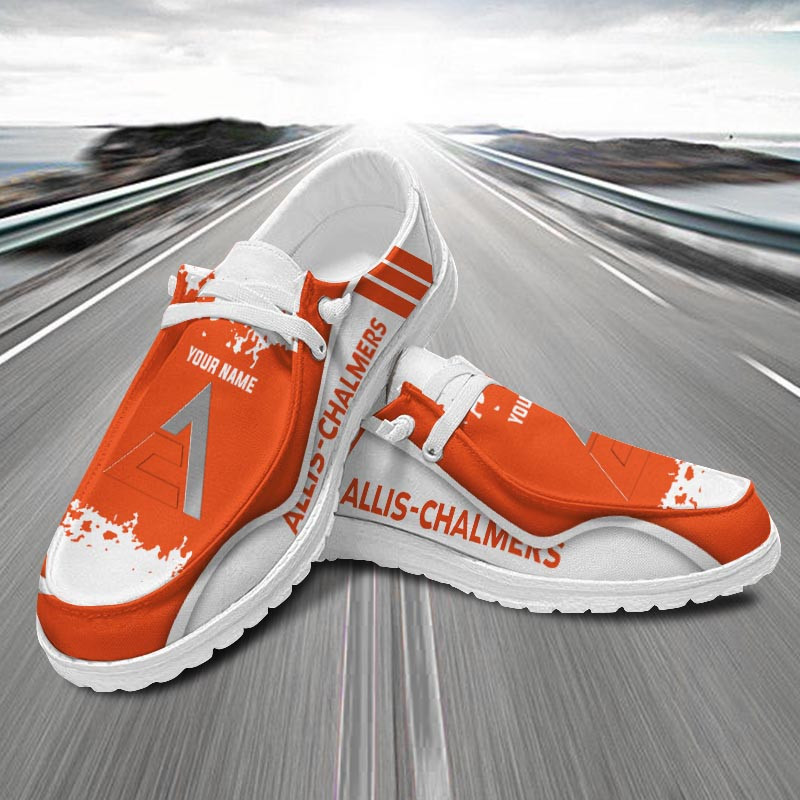 JWFancy Allis Chalmerss Hey Dude Shoes Wally Men's Lace Up Loafers Comfortable For Men And Women