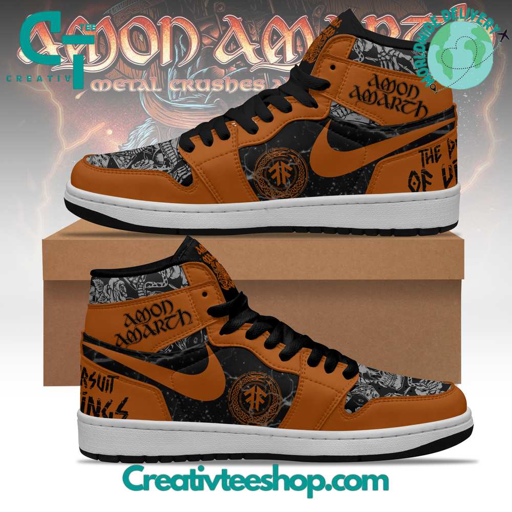 JWFancy Amon Amarth AJ1 High Sneakers Shoes For Men And Women