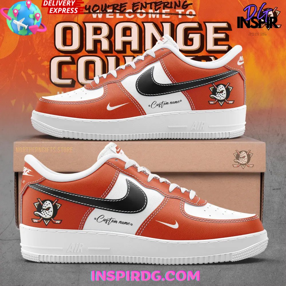 JWFancy Anaheim Ducks Air Low-Top Sneakers Shoes For Men And Women