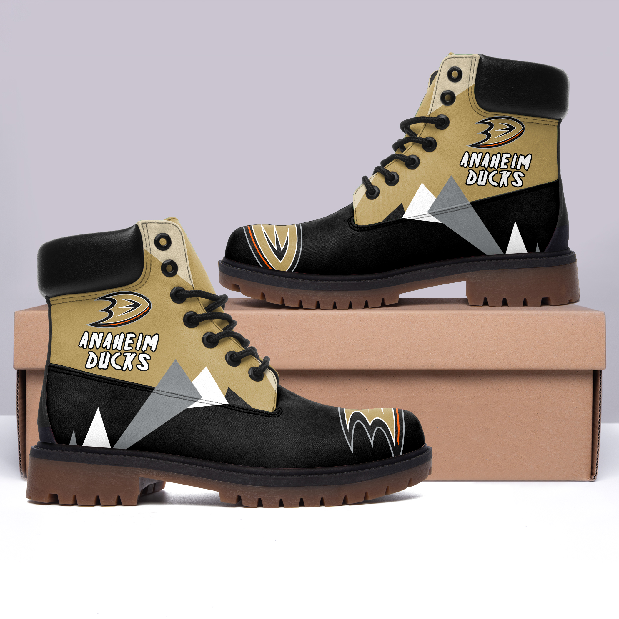 JWFancy Anaheim Ducks Boots Shoes For Men And Women