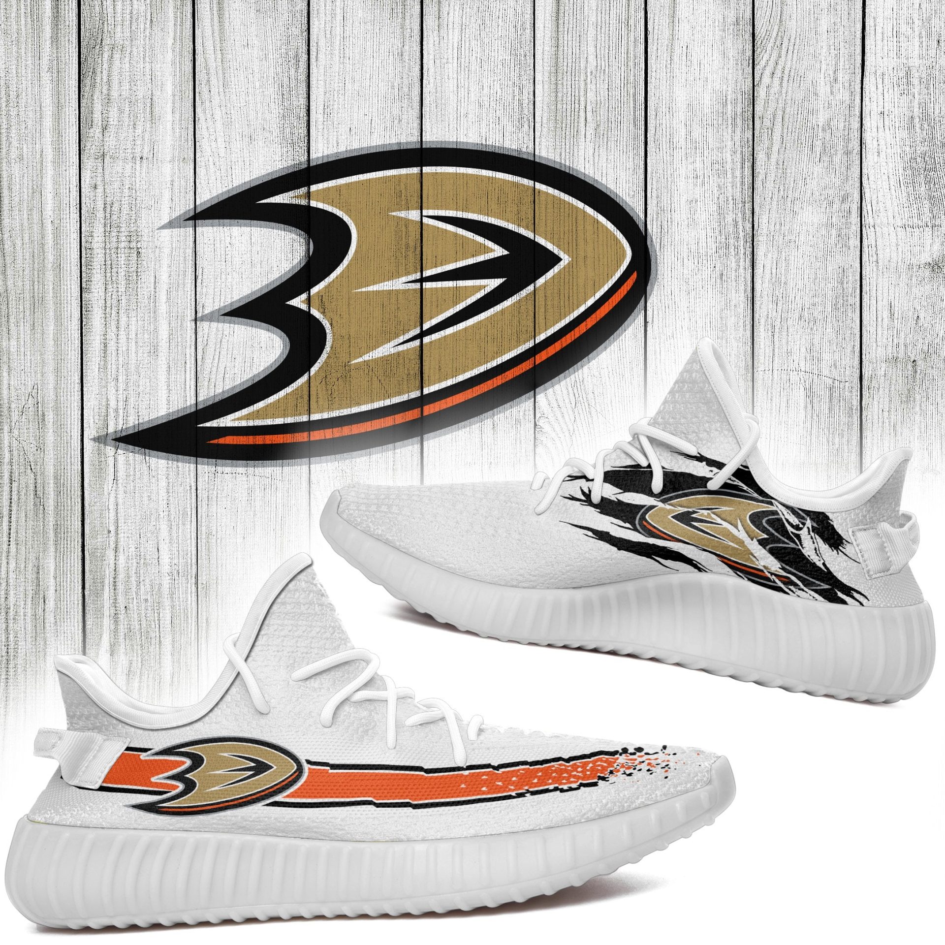 JWFancy Anaheim Ducks Yeezy Boost Shoes For Men And Women