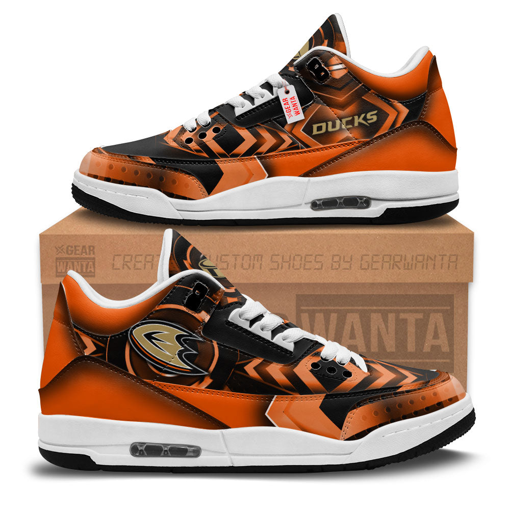 JWFancy Anahelm Ducks AJ3 Sneakers Shoes For Men And Women