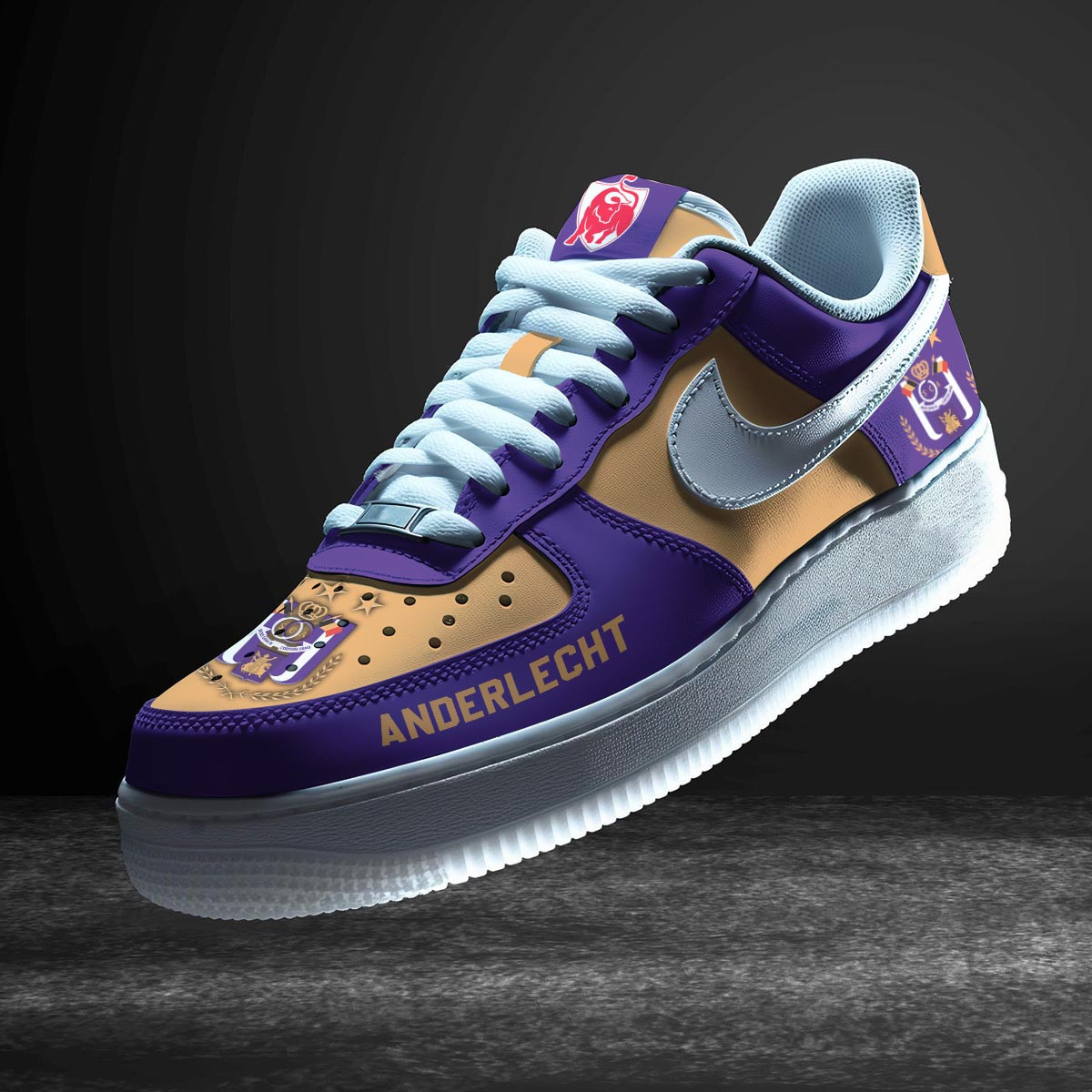 JWFancy Anderlecht Air Low-Top Sneakers Shoes For Men And Women