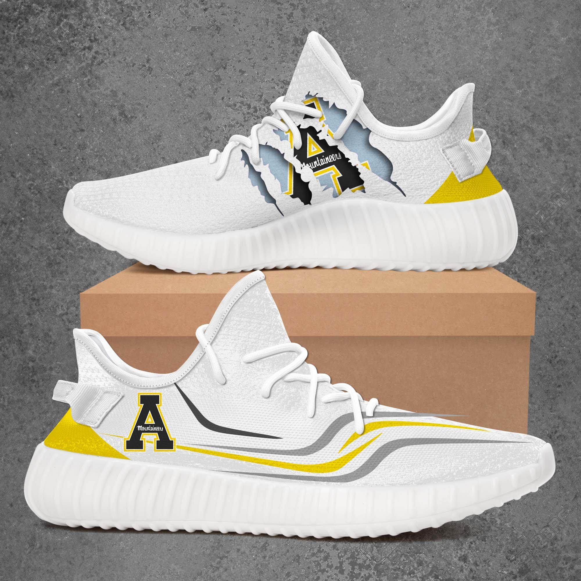 JWFancy Appalachian State Mountaineers Yeezy Boost Shoes For Men And Women