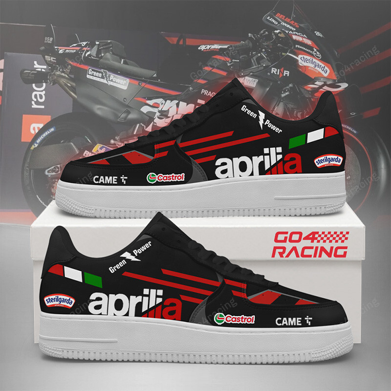JWFancy Aprilia Factory Racing V2 Air Low-Top Sneakers Shoes For Men And Women