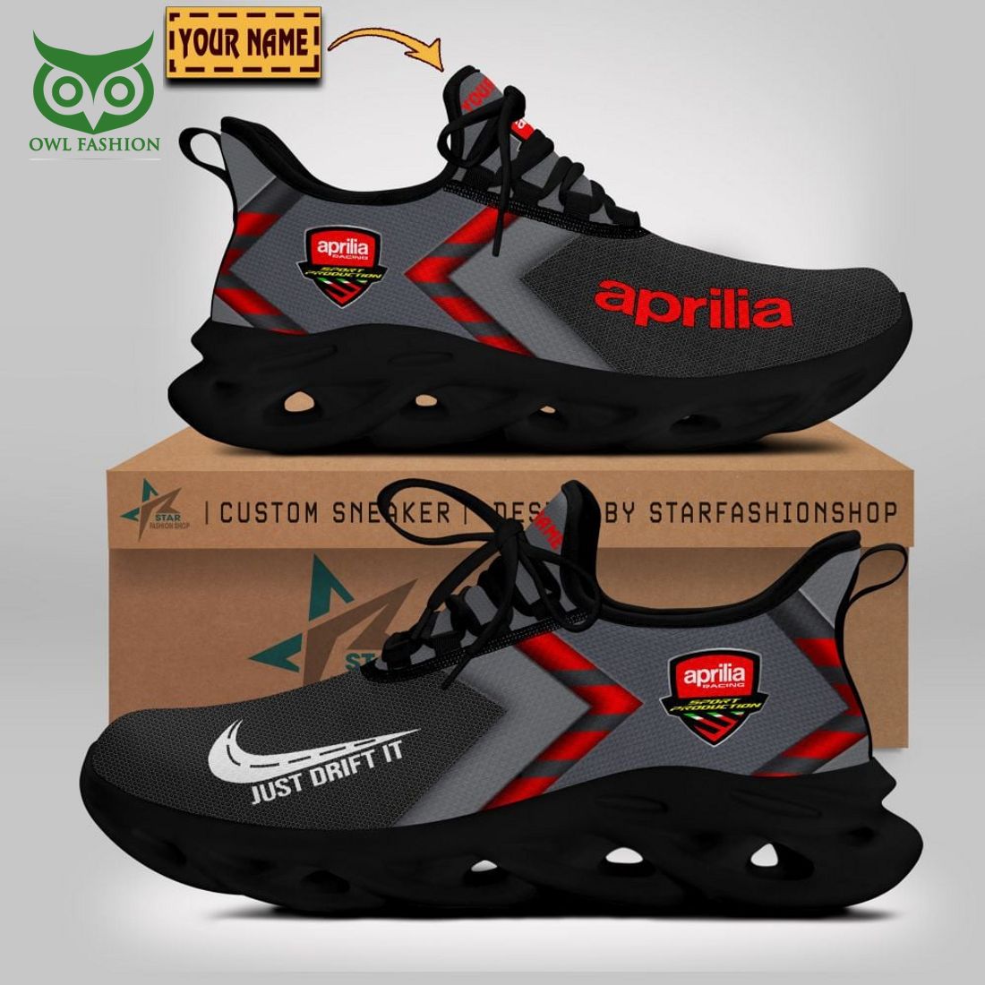 JWFancy Aprilia Nike Max Soul Shoes Sneakers For Men And Women