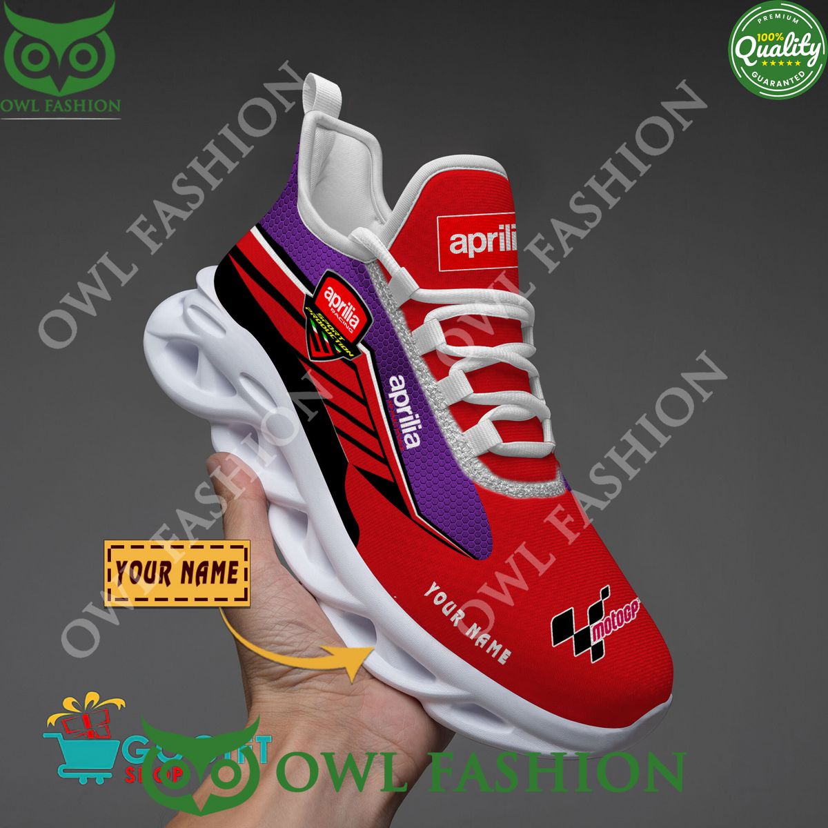 JWFancy Aprilia Racing Max Soul Shoes Sneakers For Men And Women