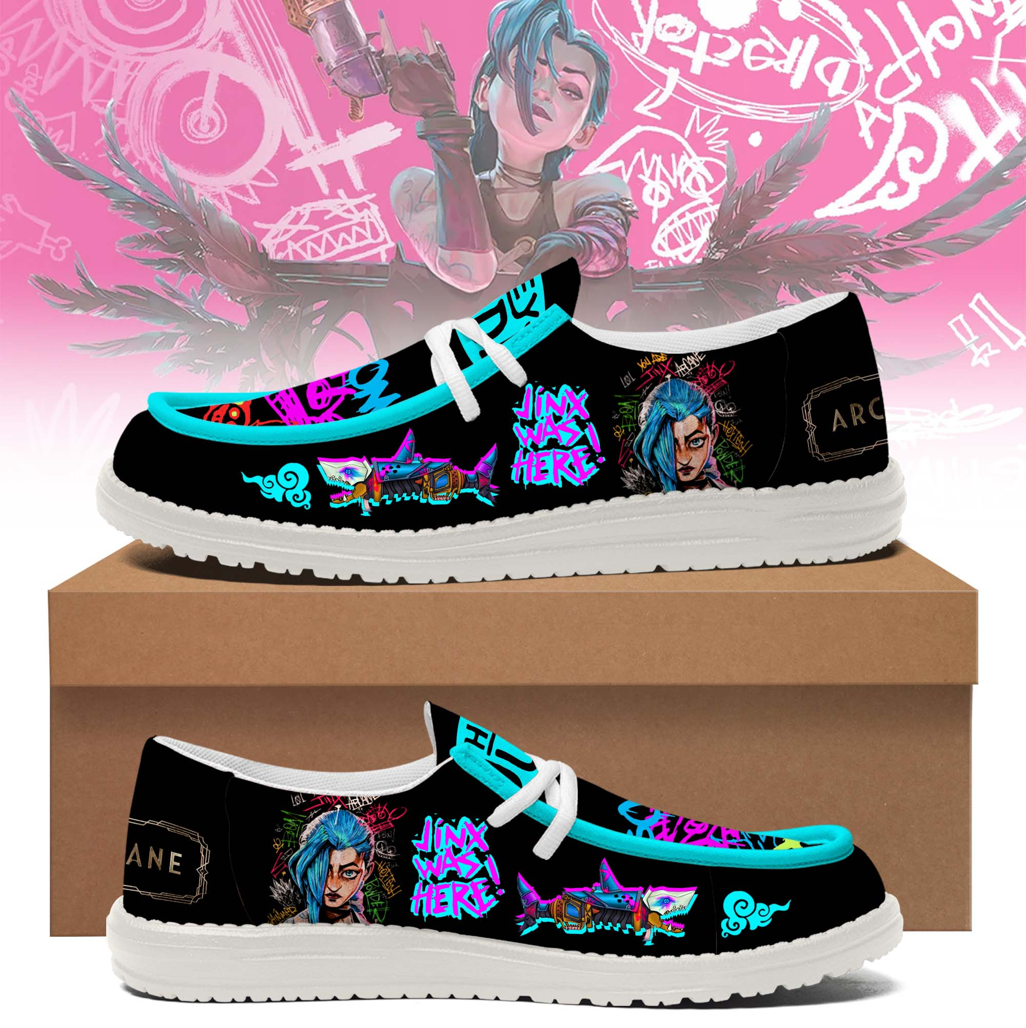 JWFancy Arcane – Custom Name Hey Dude