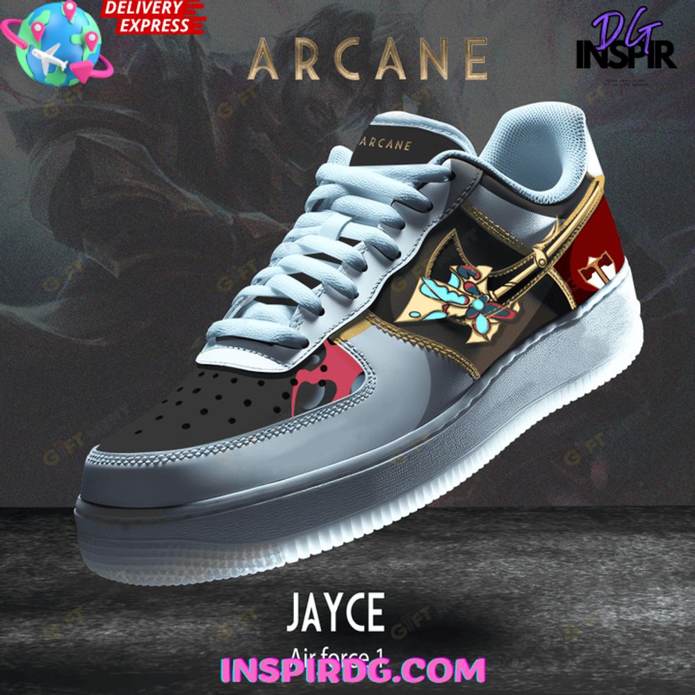 JWFancy Arcane Jayce Air Low-Top Sneakers Shoes For Men And Women