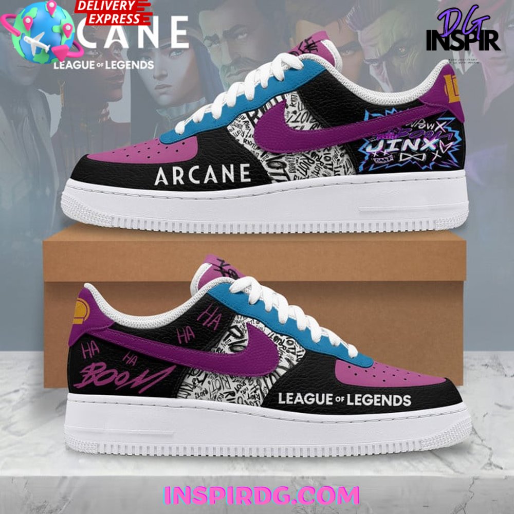 JWFancy Arcane Jinx Air Low-Top Sneakers Shoes For Men And Women