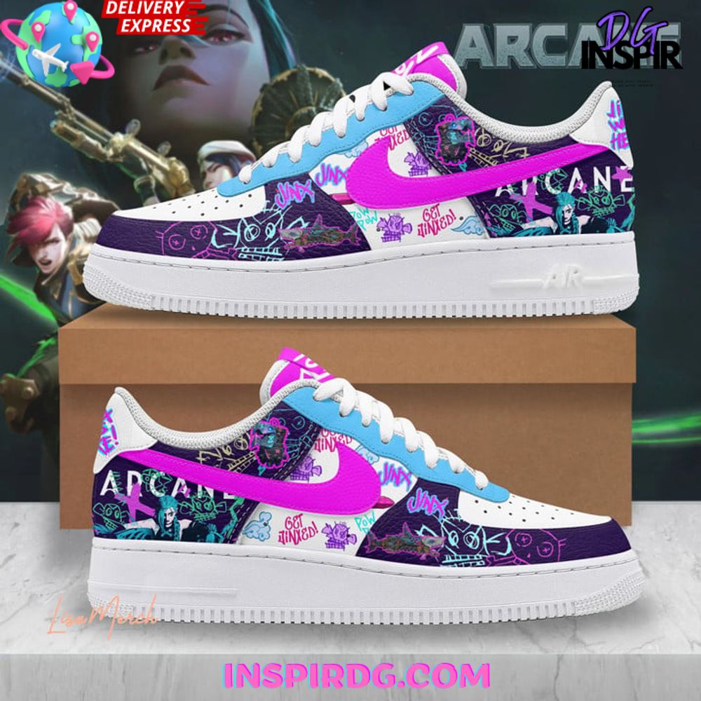 JWFancy Arcane Jinx Air Low-Top Sneakers Shoes For Men And Women