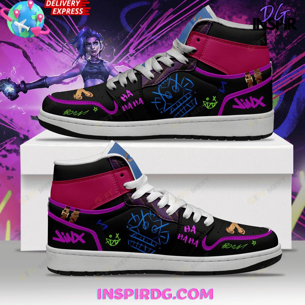 JWFancy Arcane League of Legends High Sneakers Shoes For Men And Women