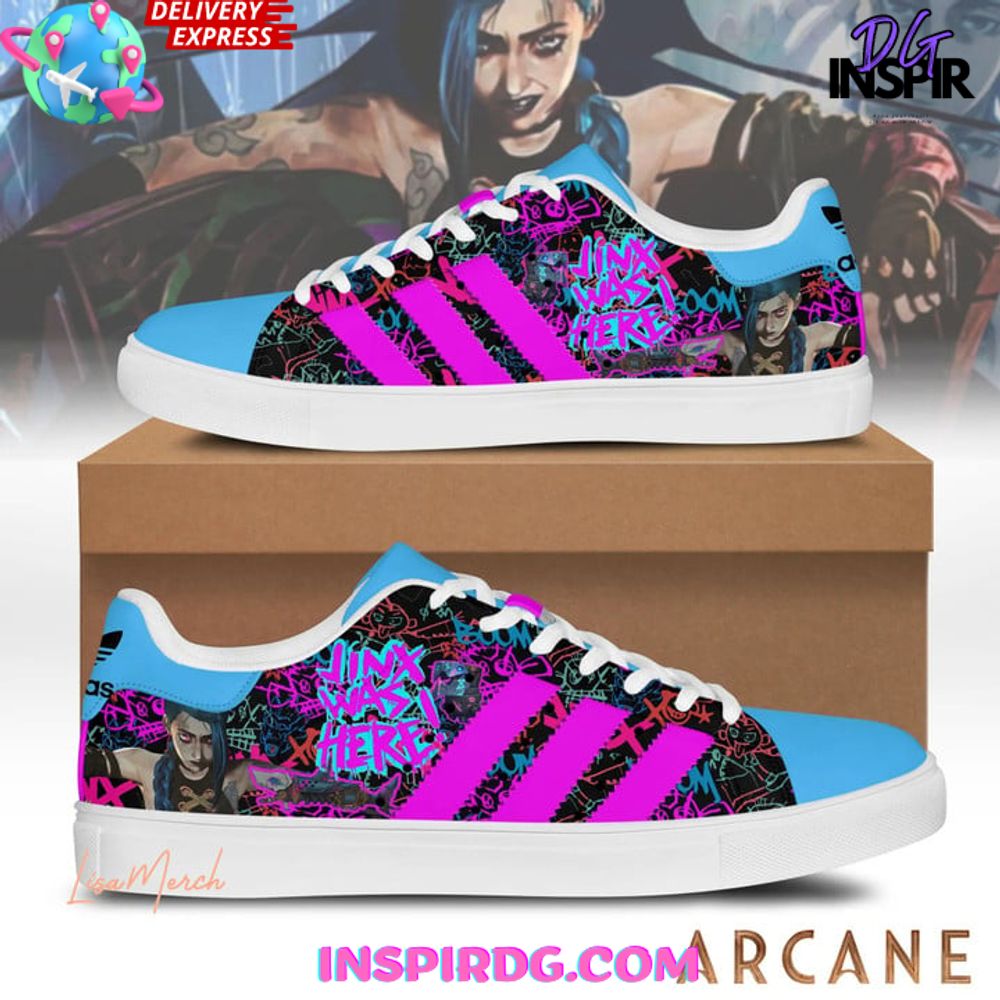 JWFancy Arcane League Of Legends Skate Stan Shoes Sneakes For Men And Women