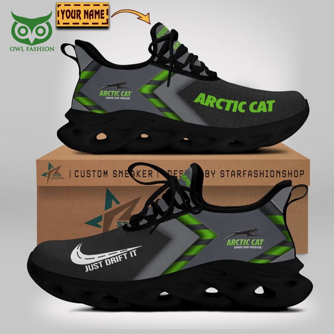 JWFancy Arctic Cat Nike Max Soul Shoes Sneakers For Men And Women