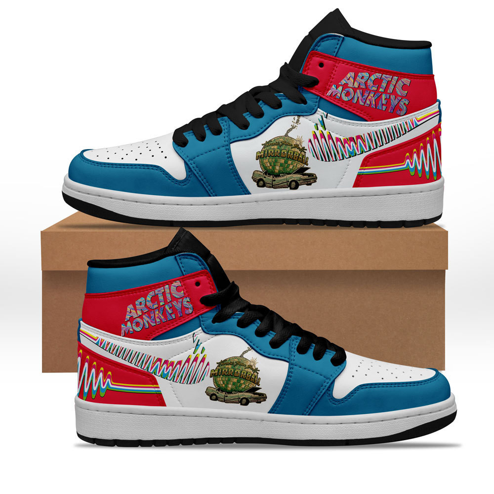 JWFancy Arctic Monkeys AJ1 High Sneakers Shoes For Men And Women