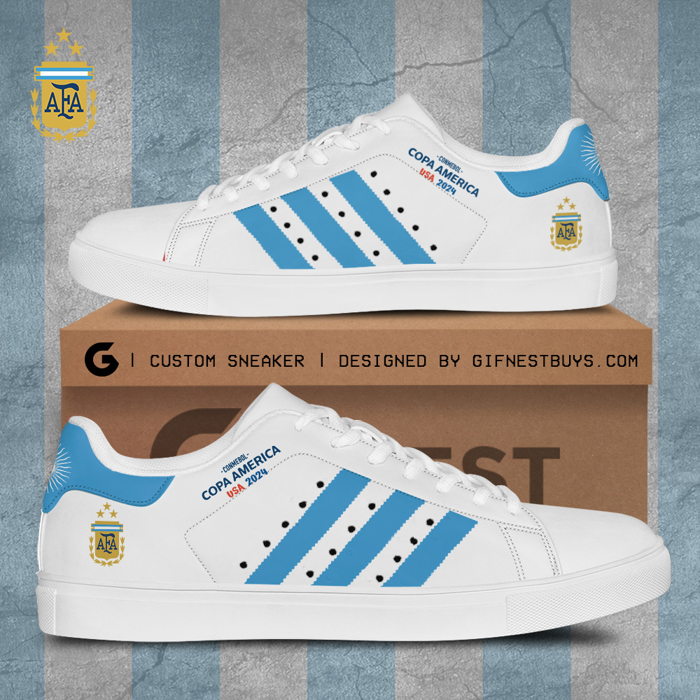 JWFancy Argentina National Team Skate Stan Shoes Sneakes For Men And Women