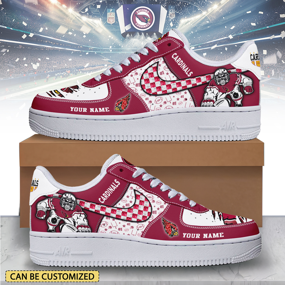 JWFancy Arizona Cardinals Air Low-Top Sneakers Shoes For Men And Women