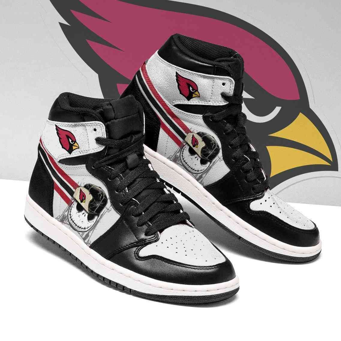 JWFancy Arizona Cardinals AJ1 High Sneakers Shoes For Men And Women