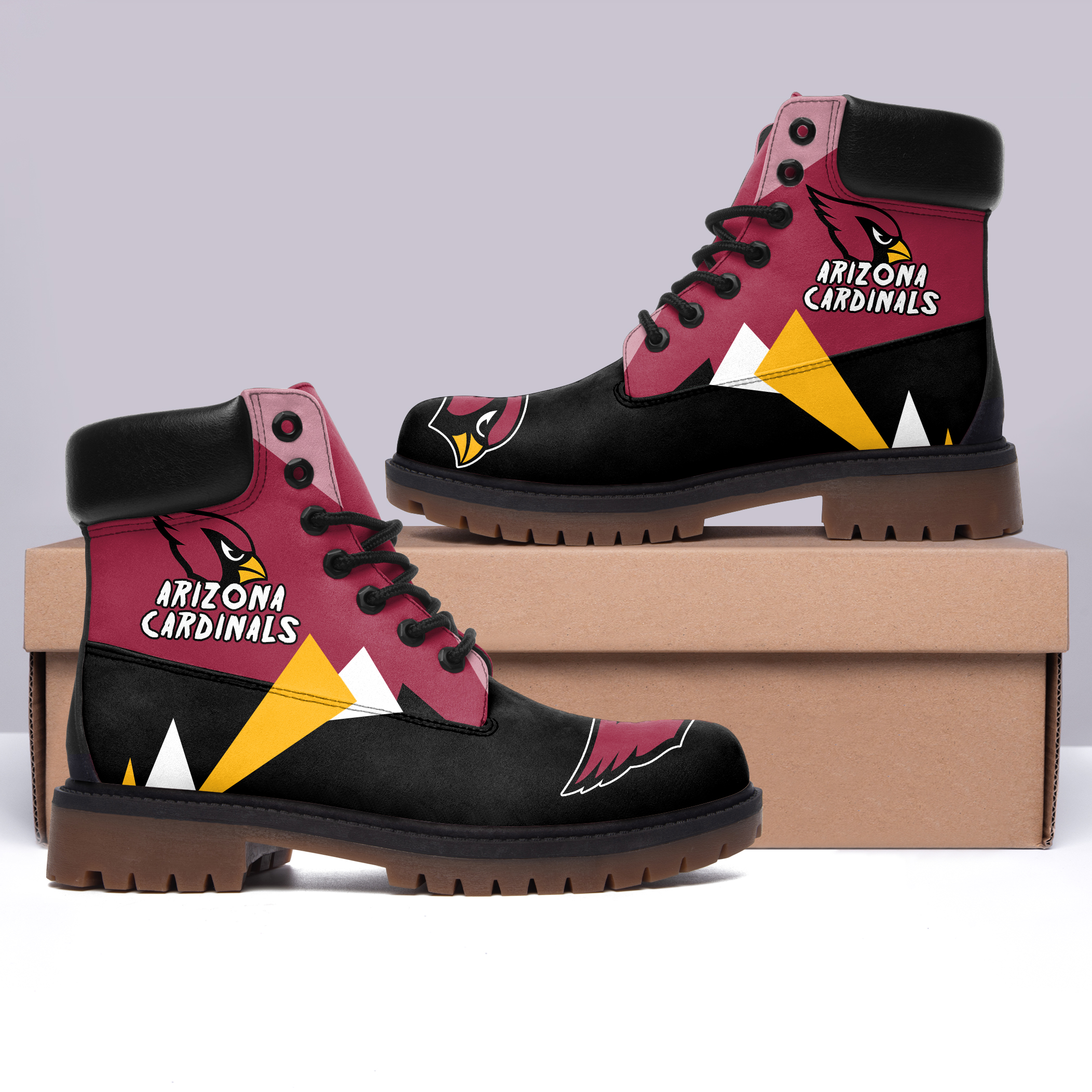 JWFancy Arizona Cardinals Boots Shoes For Men And Women