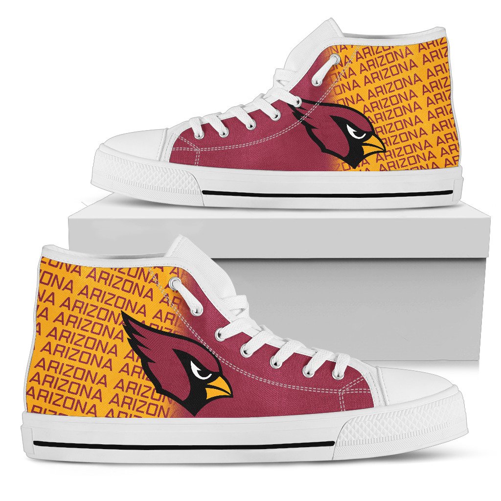 JWFancy Arizona Cardinals High Top Canvas Sneakers Shoes For Men And Women