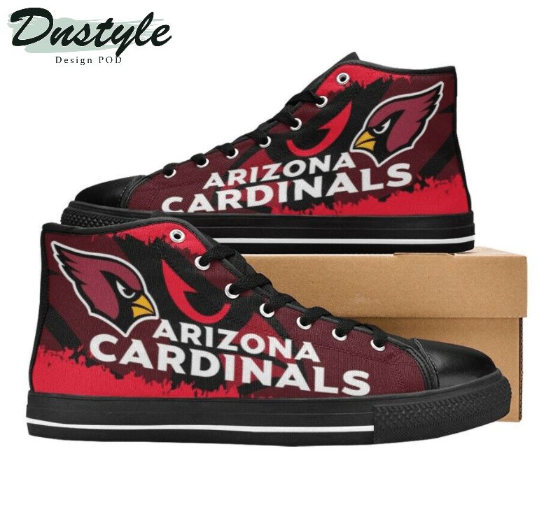 JWFancy Arizona Cardinals High Top Canvas Sneakers Shoes For Men And Women