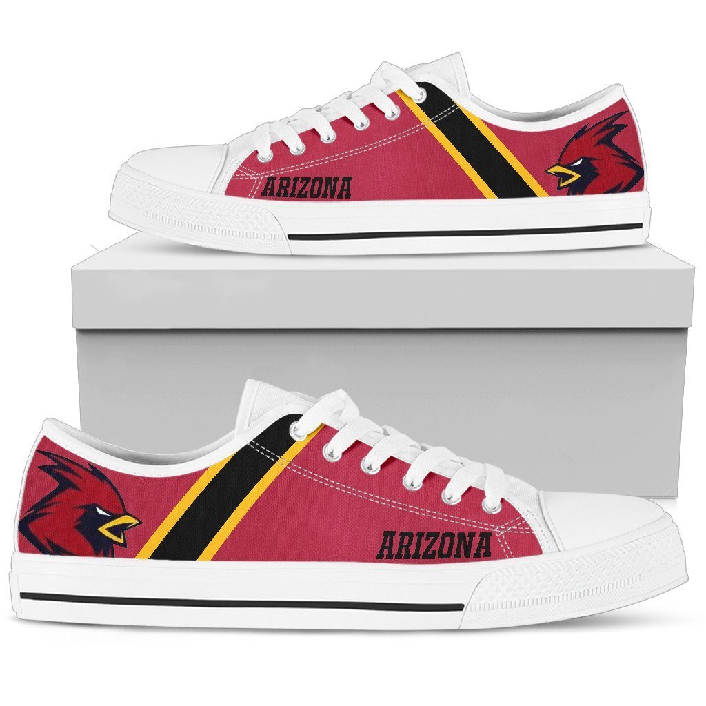 JWFancy Arizona Cardinals Low Top Canvas Sneakers Shoes For Men And Women