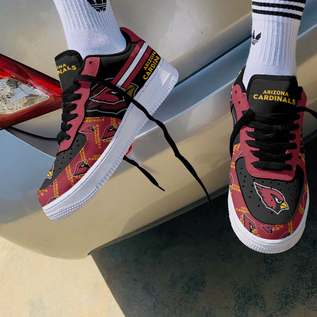 JWFancy Arizona Cardinals NFL Air Low-Top Sneakers Shoes For Men And Women
