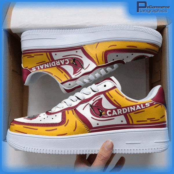 JWFancy Arizona Cardinals NFL Air Low-Top Sneakers Shoes For Men And Women