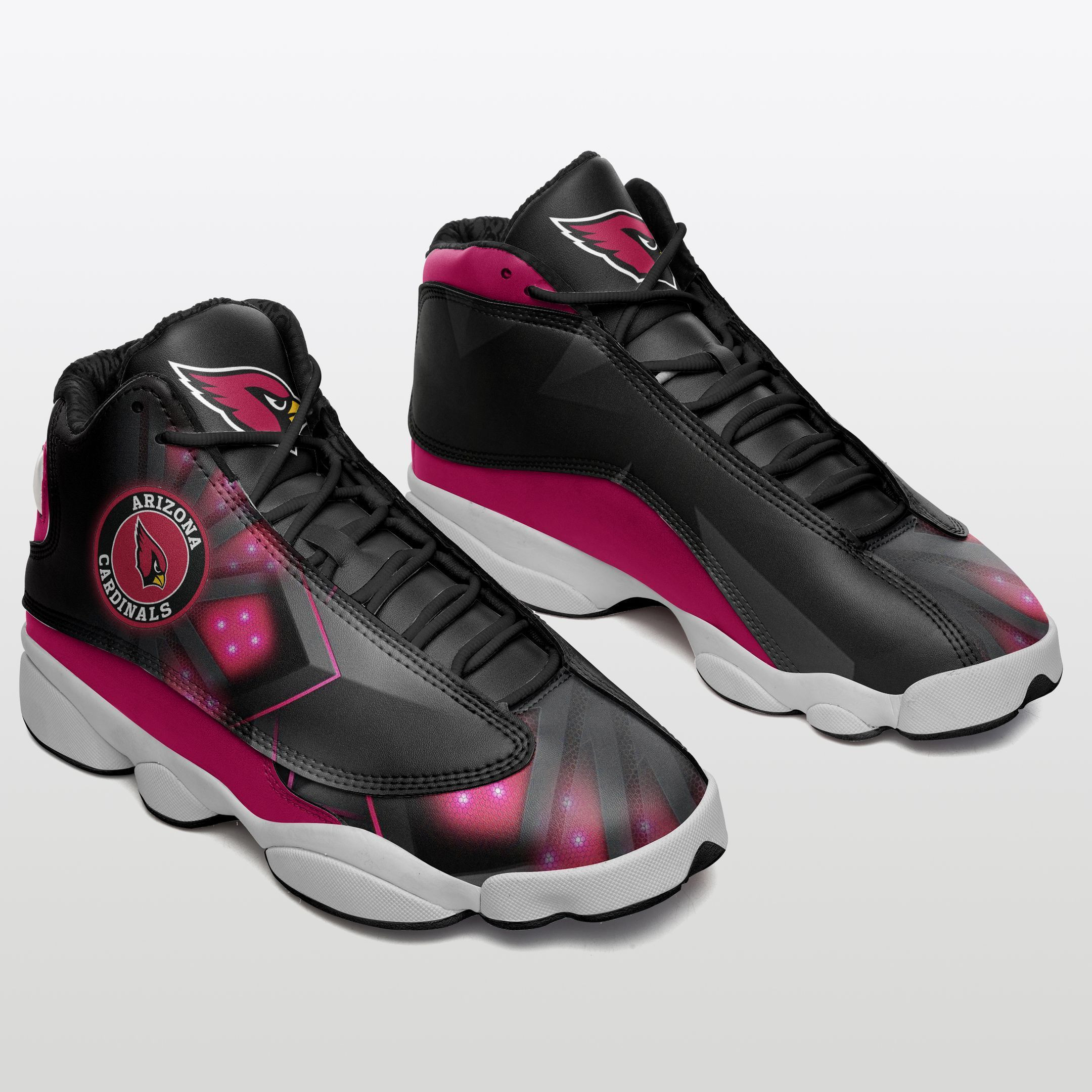 JWFancy Arizona Cardinals NFL AJ13 Sneakers Shoes For Men And Women