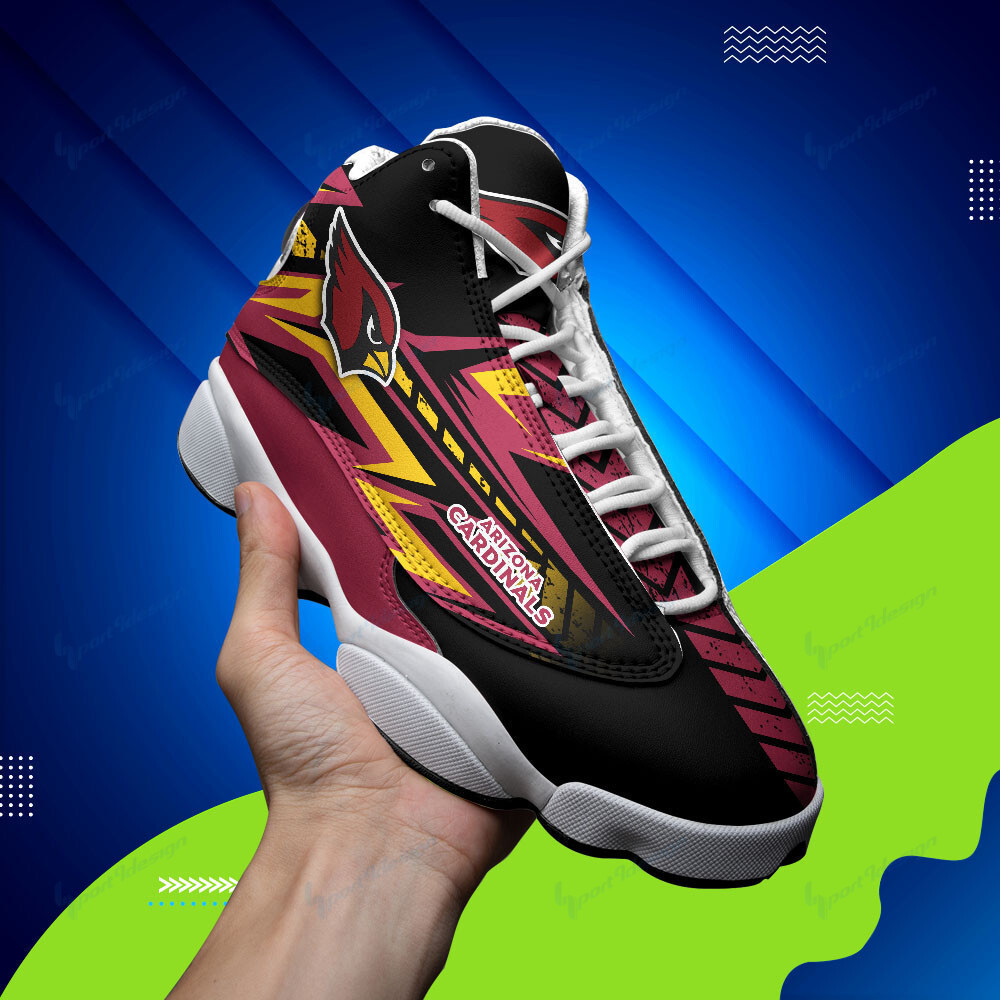 JWFancy Arizona Cardinals NFL AJ13 Sneakers Shoes For Men And Women