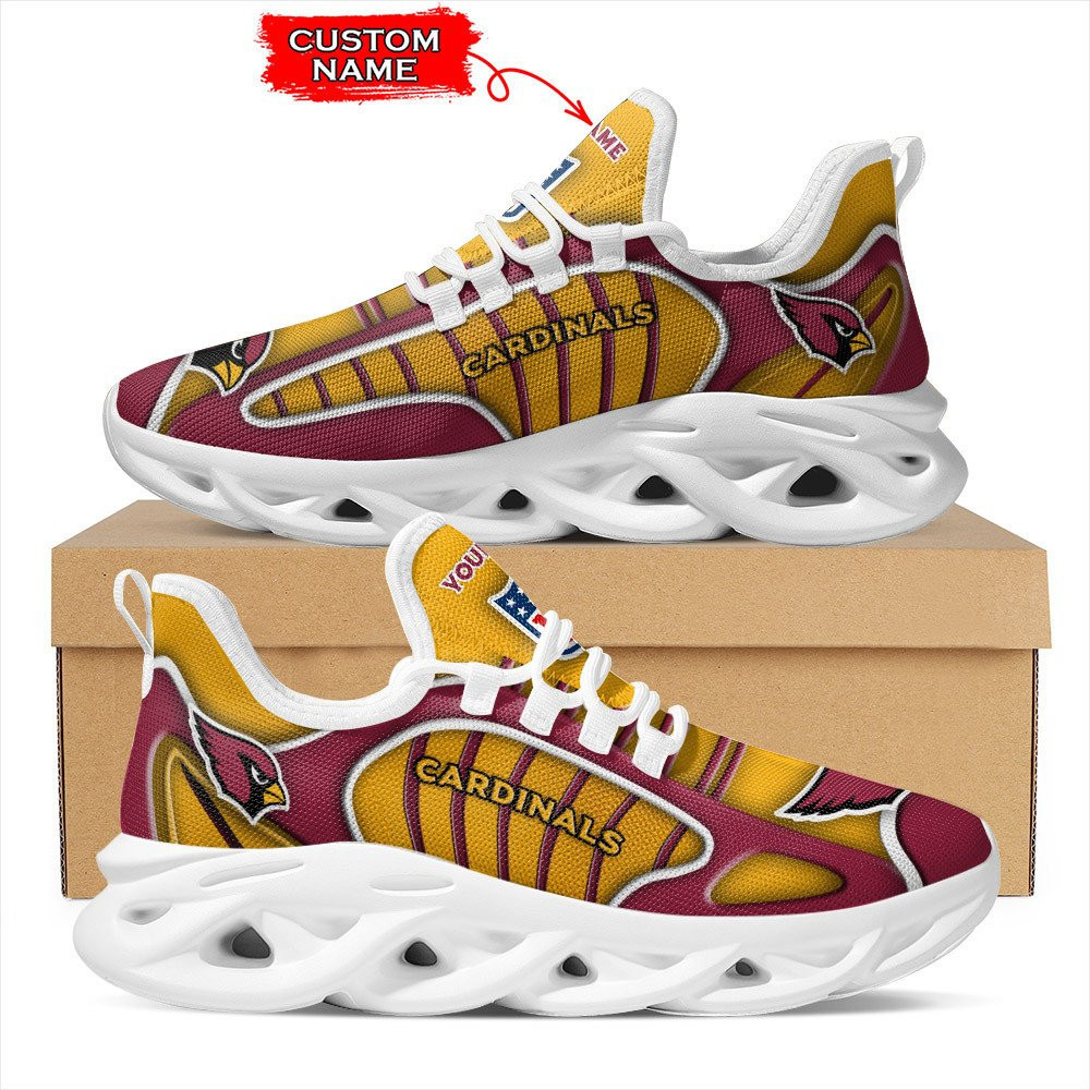 JWFancy Arizona Cardinals NFL Max Soul Shoes Sneakers For Men And Women