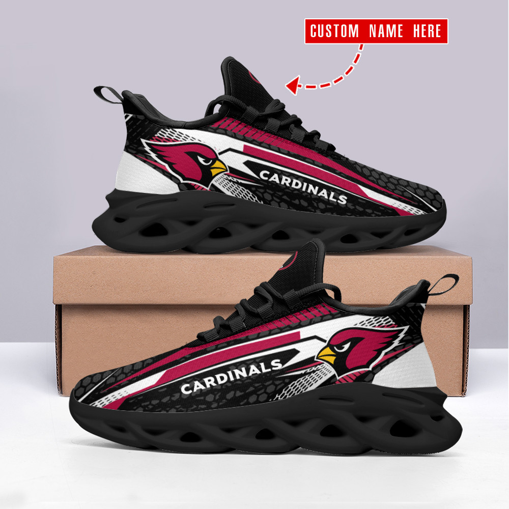 JWFancy Arizona Cardinals NFL Max Soul Shoes Sneakers For Men And Women