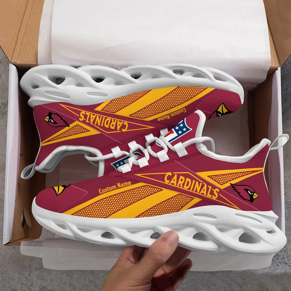 JWFancy Arizona Cardinals NFL Max Soul Shoes Sneakers For Men And Women
