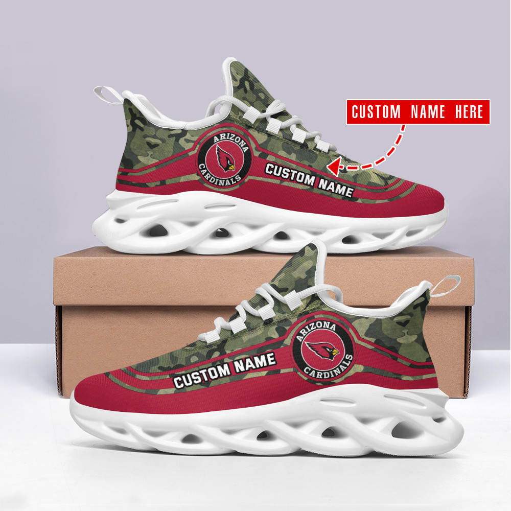 JWFancy Arizona Cardinals NFL Max Soul Shoes Sneakers For Men And Women