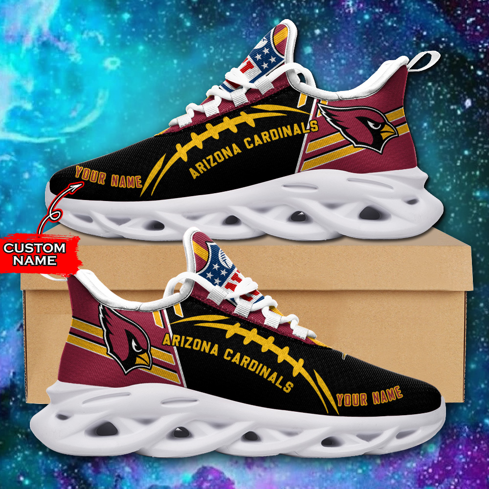 JWFancy Arizona Cardinals NFL Max Soul Shoes Sneakers For Men And Women