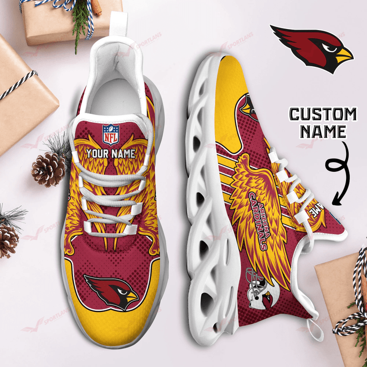 JWFancy Arizona Cardinals NFL Max Soul Shoes Sneakers For Men And Women