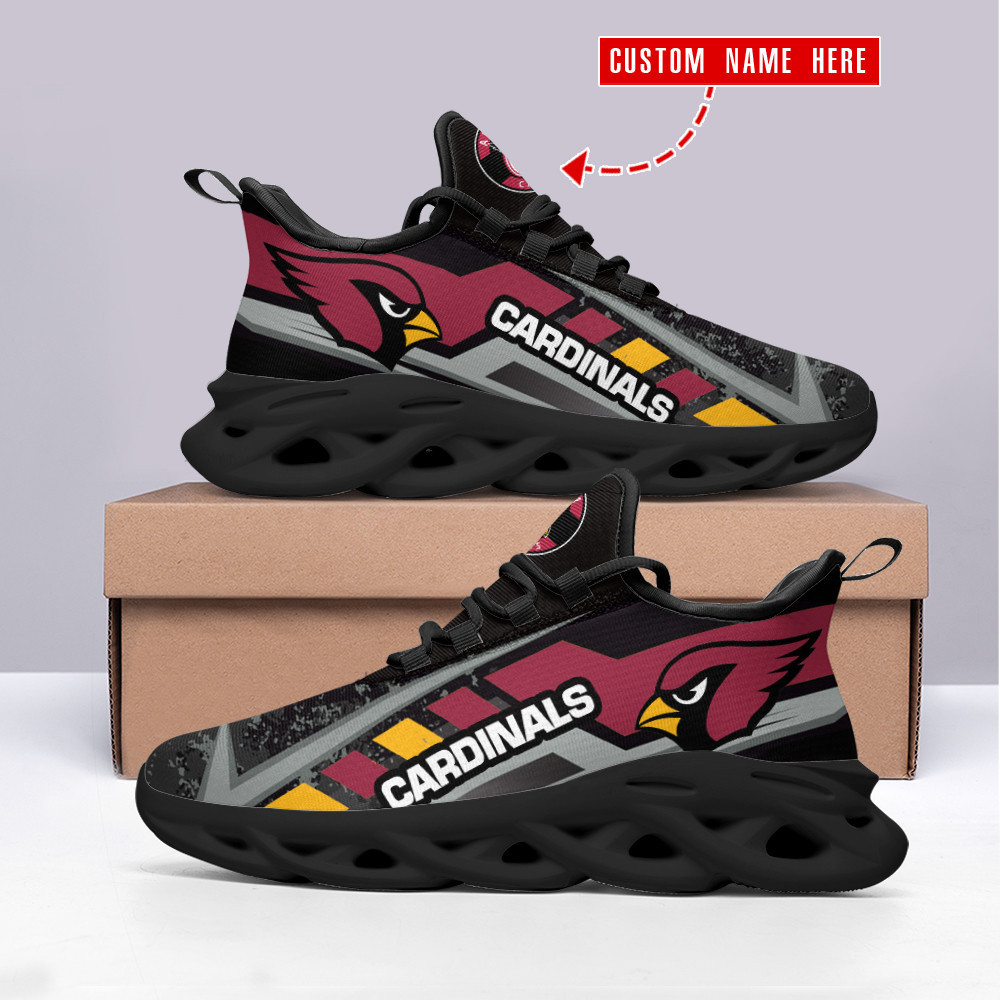 JWFancy Arizona Cardinals NFL Max Soul Shoes Sneakers For Men And Women