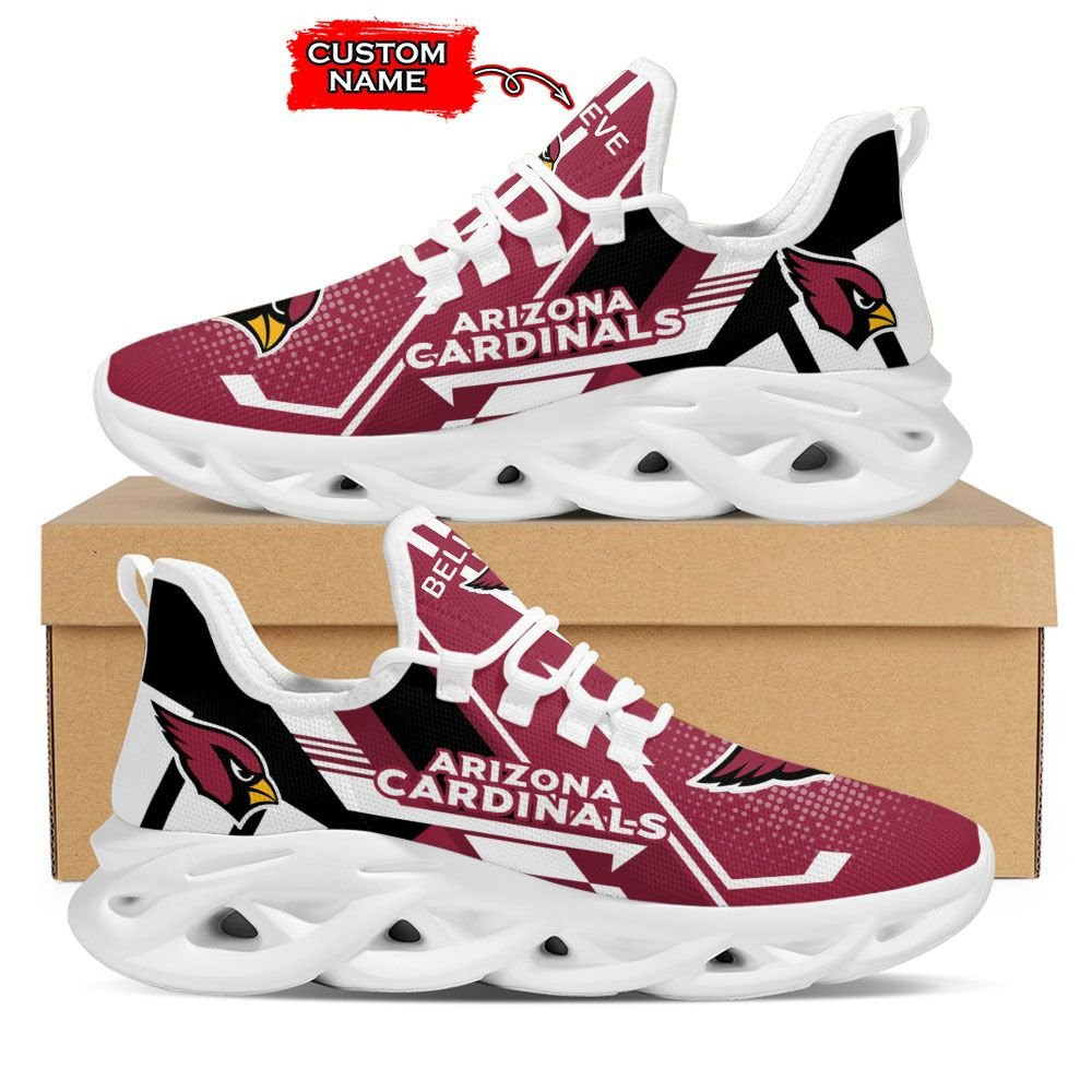JWFancy Arizona Cardinals NFL Max Soul Shoes Sneakers For Men And Women
