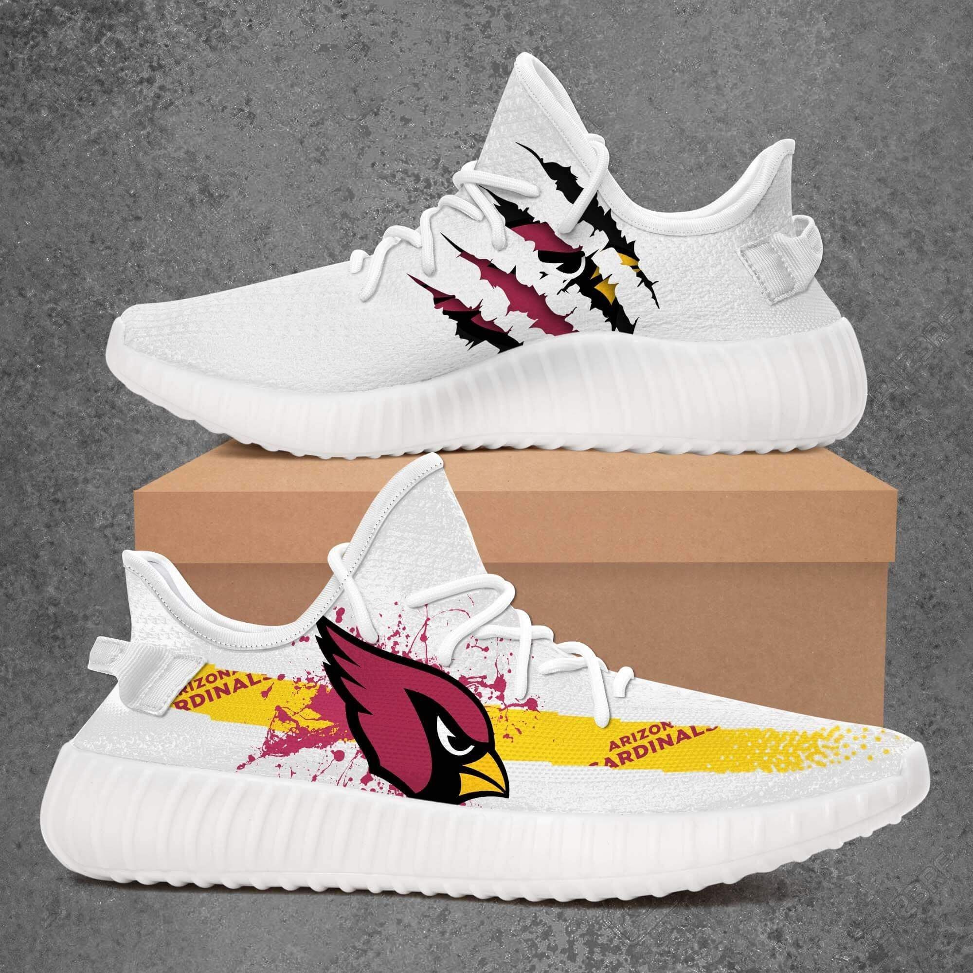 JWFancy Arizona Cardinals Yeezy Boost Shoes For Men And Women