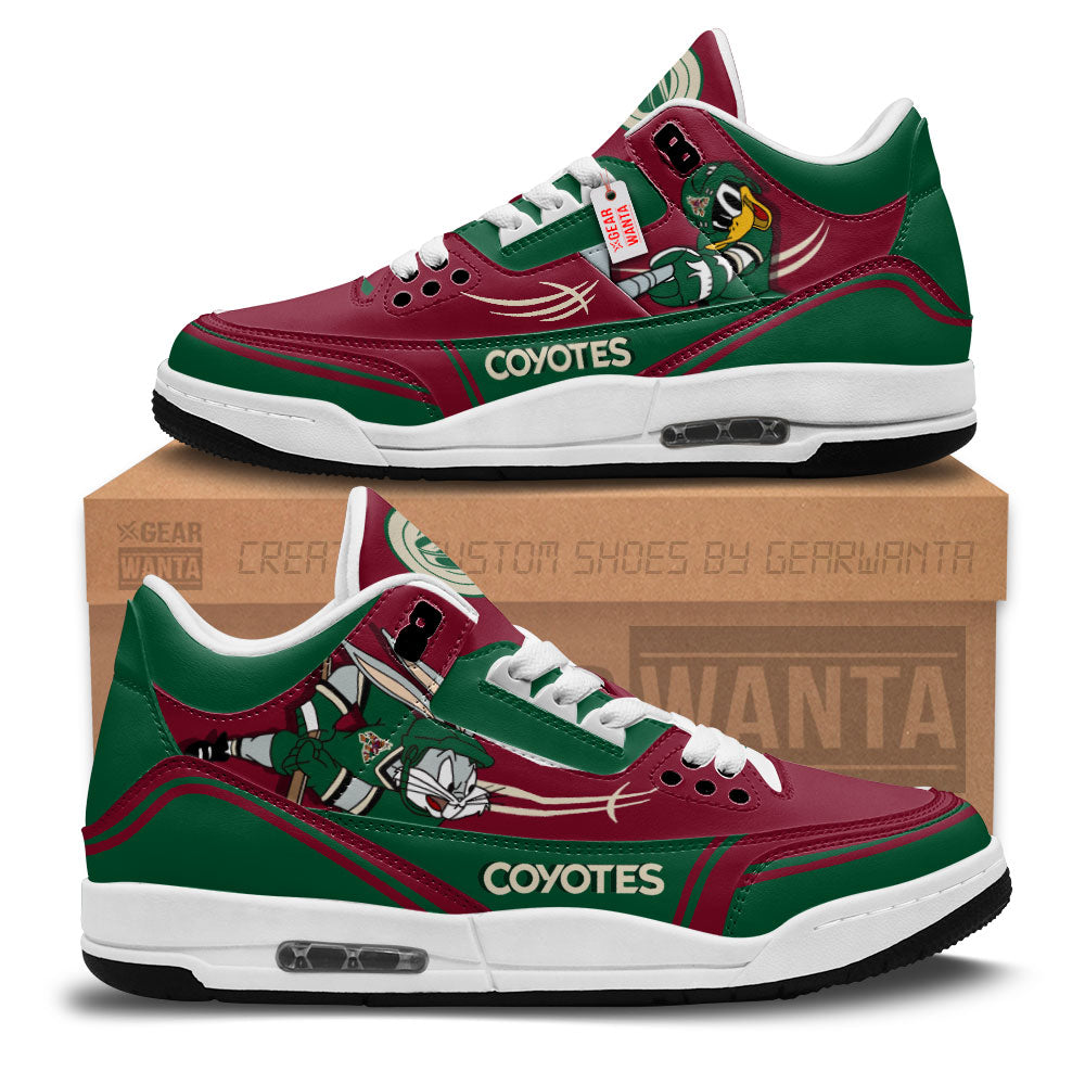 JWFancy Arizona Coyotes AJ3 Sneakers Shoes For Men And Women