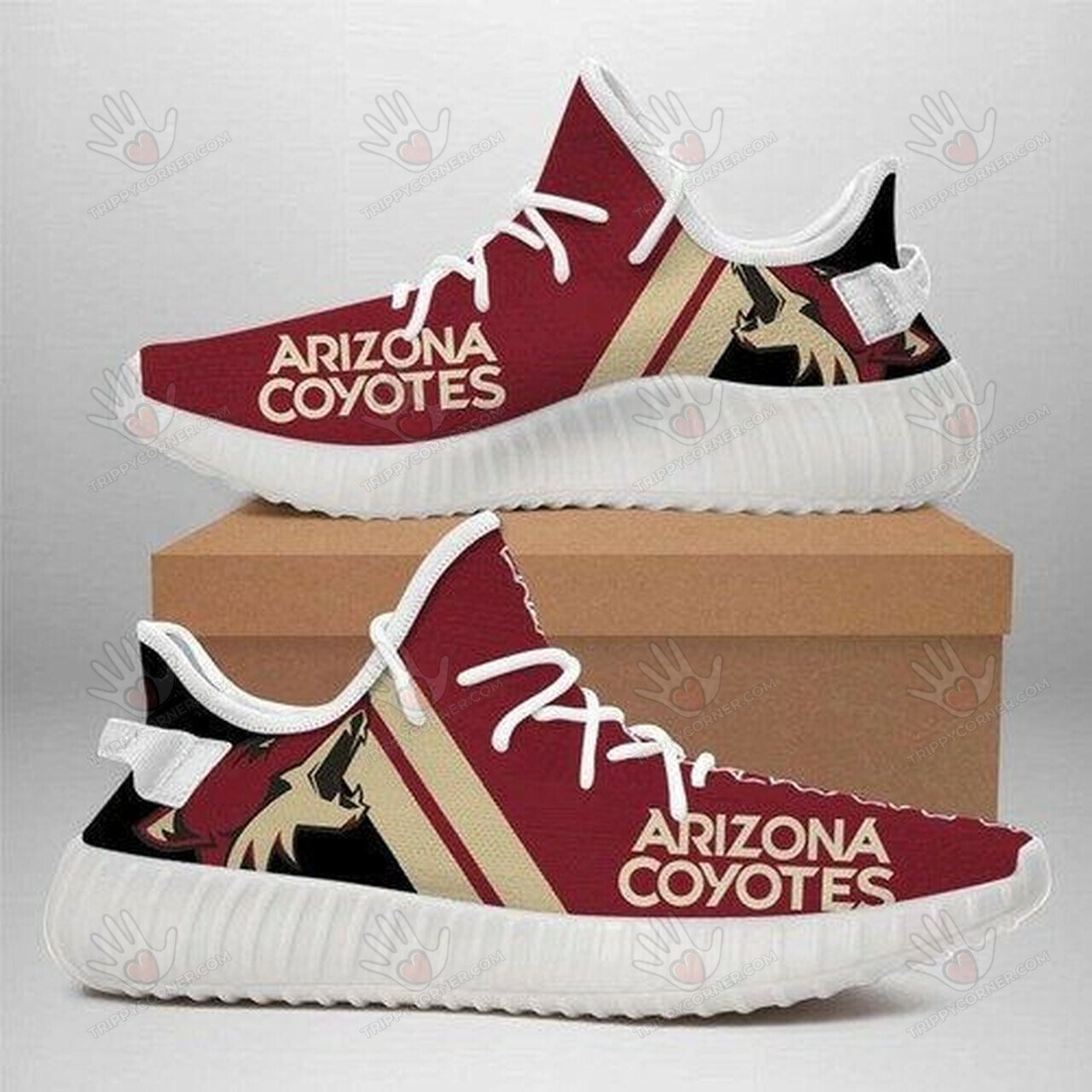 JWFancy Arizona Coyotes Yeezy Boost Shoes For Men And Women