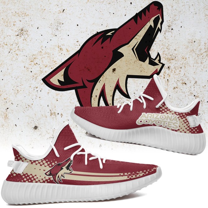 JWFancy Arizona Coyotes Yeezy Boost Shoes For Men And Women