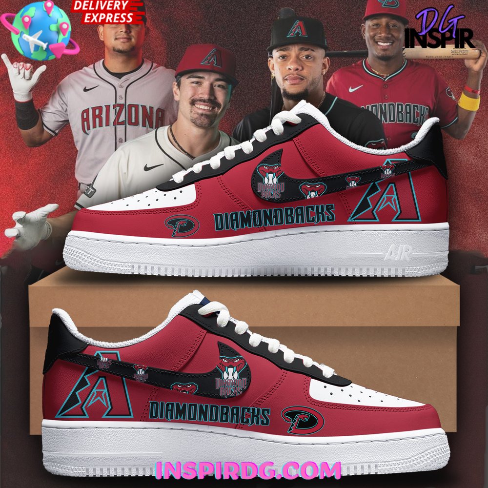 JWFancy Arizona Diamondbacks Air Low-Top Sneakers Shoes For Men And Women