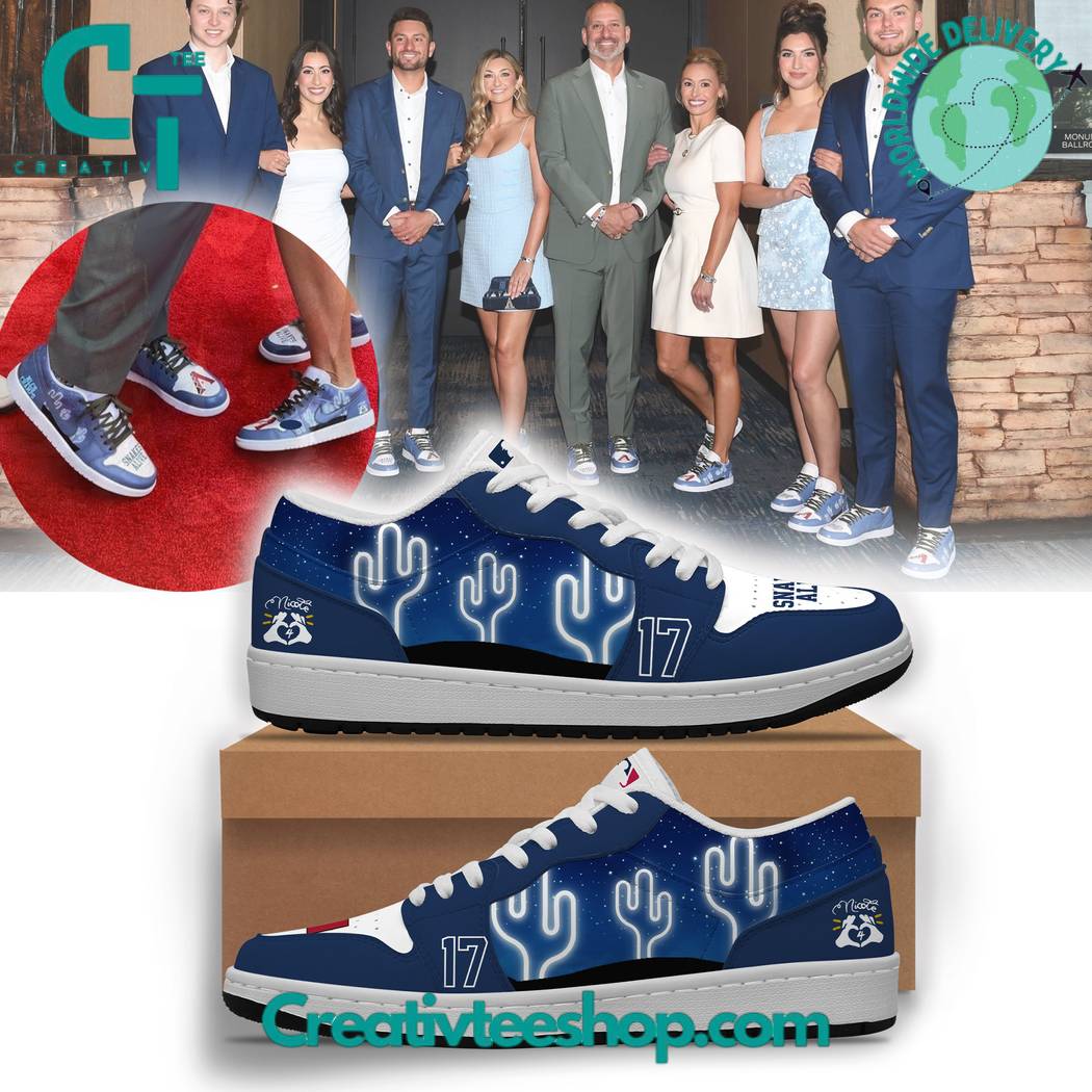 JWFancy Arizona Diamondbacks AJ1 High Sneakers Shoes For Men And Women