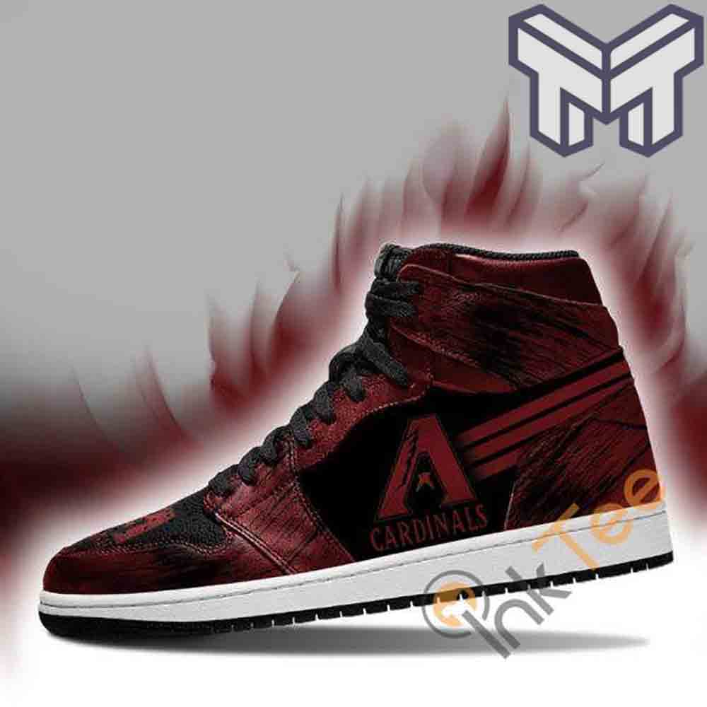 JWFancy Arizona Diamondbacks AJ1 High Sneakers Shoes For Men And Women