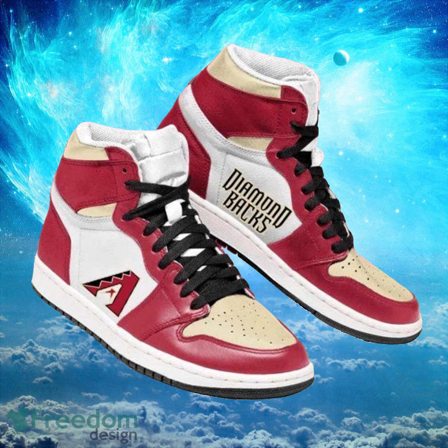 JWFancy Arizona Diamondbacks AJ1 High Sneakers Shoes For Men And Women