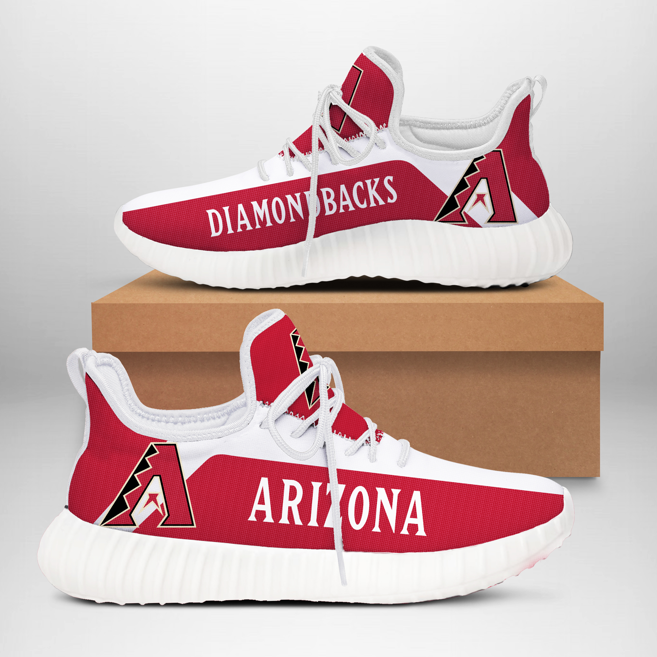 JWFancy Arizona Diamondbacks Reze Sneakers Shoes For Men And Women