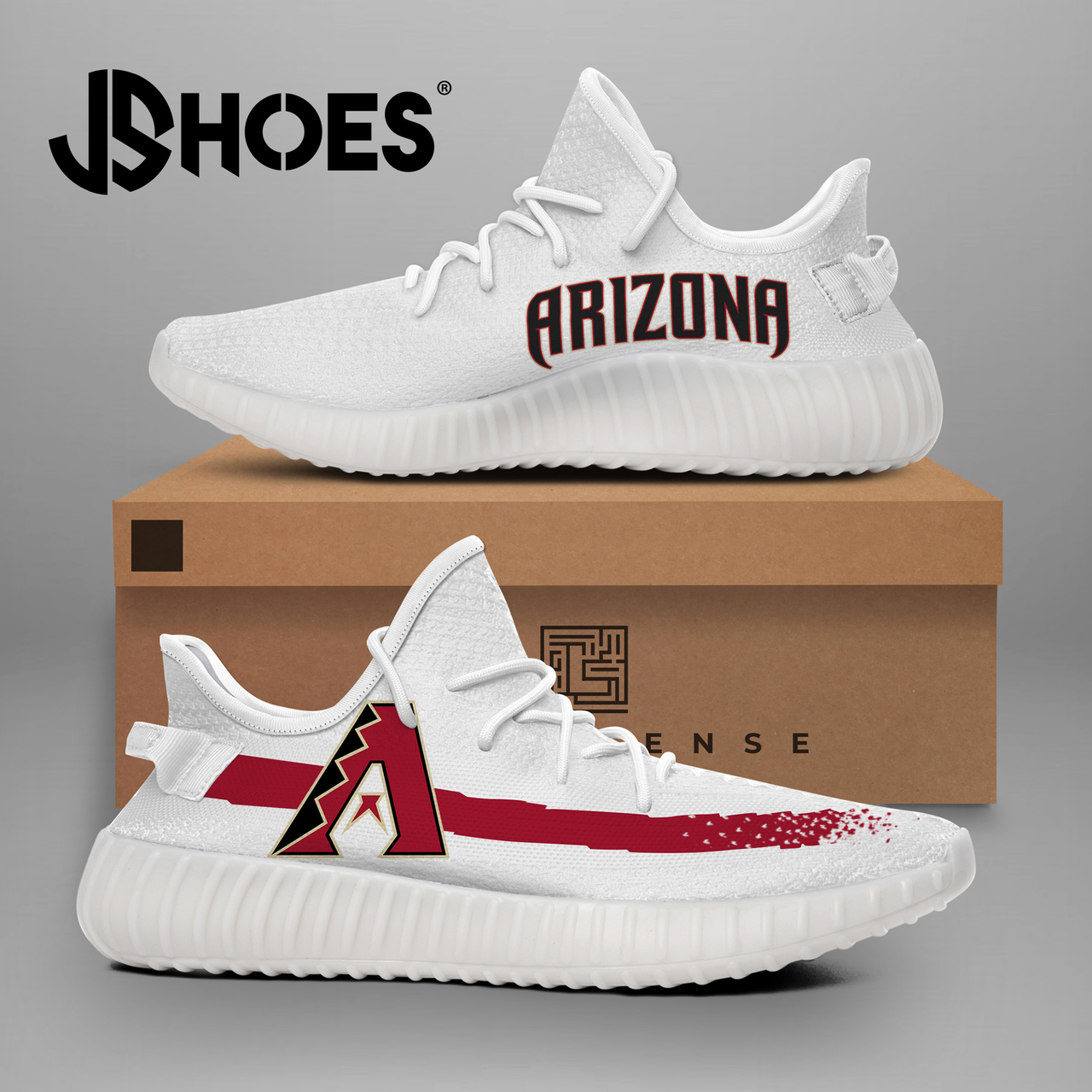JWFancy Arizona Diamondbacks Yeezy Boost Shoes For Men And Women