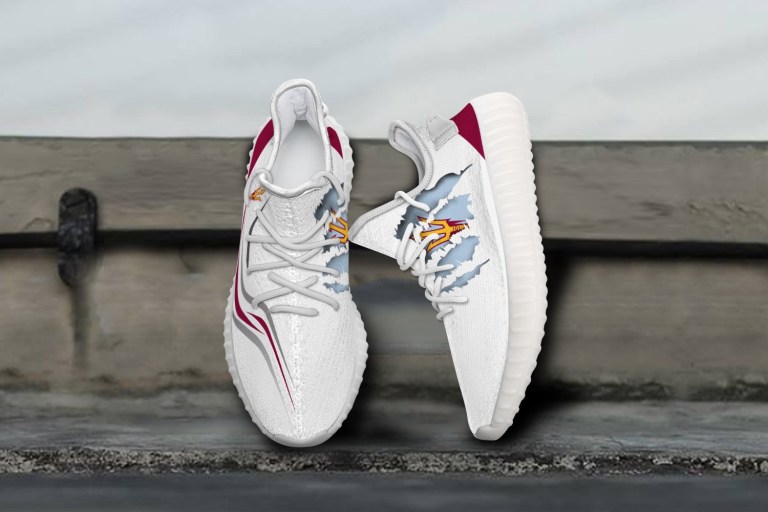 JWFancy Arizona State Sun Devils Yeezy Boost Shoes For Men And Women