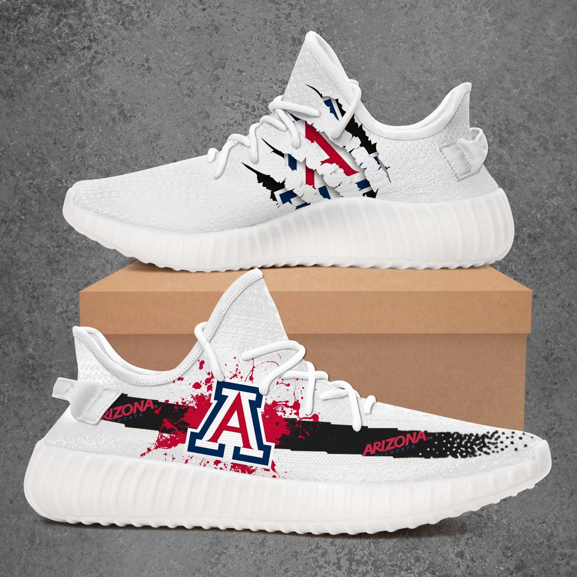 JWFancy Arizona Wildcats Yeezy Boost Shoes For Men And Women